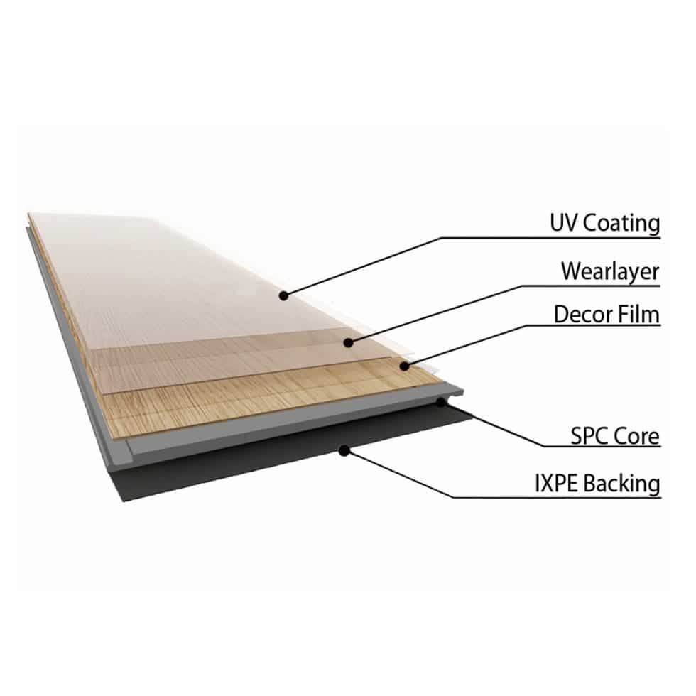 Decoline Wood Stone Coastal Blackbutt Hybrid Flooring The Flooring Guys