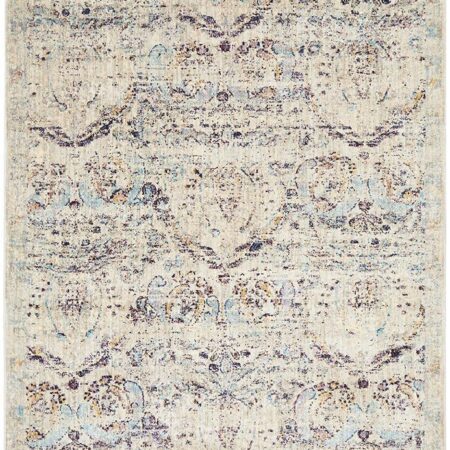 Rug Culture Limerick Stunning Designer Silver Blue Rectangle Rug