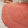 Modern Red Rug - The Flooring Guys