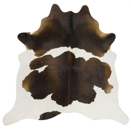 Rug Culture Exquisite Natural Cow Hide Chocolate Shape Rug