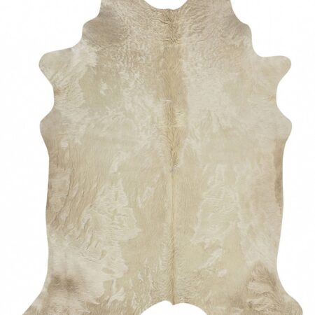 Rug Culture Exquisite Natural Cow Hide Champagne Shape Rug