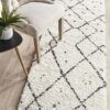 SAF-44-WHT-RU Shag White Rug - The Flooring Guys