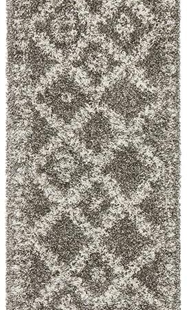 Rug Culture Saffron 33 Grey Runner Rug