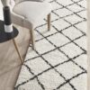 SAF-22-WHT-RU Shag White Rug - The Flooring Guys