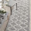 SAF-11-SIL-RU Shag Silver Rug - The Flooring Guys