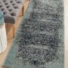 OXF-435-DEN-RU Traditional Blue Rug - The Flooring Guys