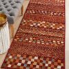 OXF-431S-RU Traditional Rust Rug - The Flooring Guys