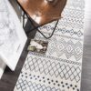 OAS-453-WBLU-RU Modern Multi Rug - The Flooring Guys