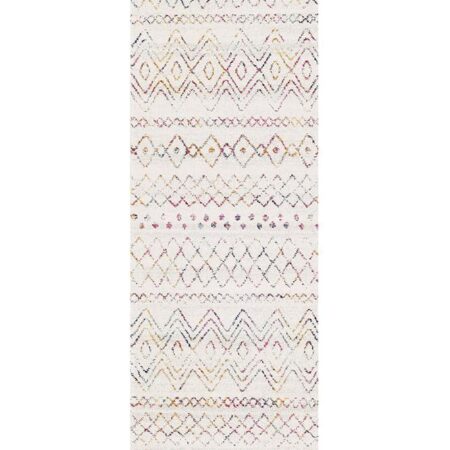 Rug Culture Nadia Multi Rustic Tribal Runner Rug