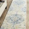 MUS-867-SKY-RU Modern Navy Rug - The Flooring Guys