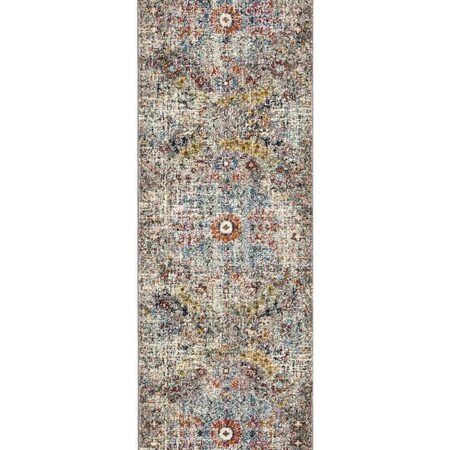 Rug Culture Museum Huxley Multi Coloured Runner Rug