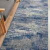 MIR-355-BLU-RU Modern Blue Rug - The Flooring Guys