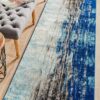 EVO-259-BLUE-RU Modern Blue Rug - The Flooring Guys