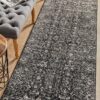 EVO-252-CHAR-RU Modern Charcoal Rug - The Flooring Guys
