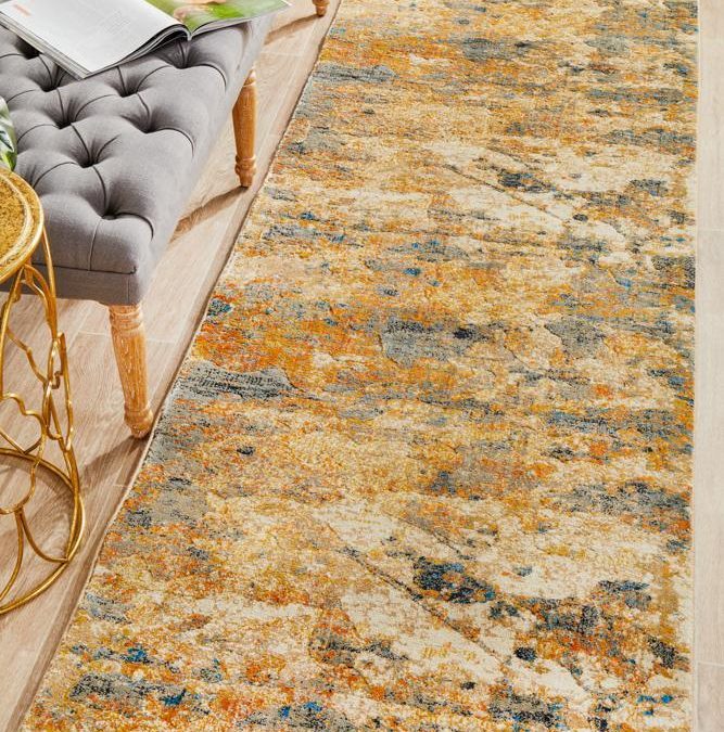All Modern Rust Rug Rug Culture Tribute Modern Rust Runner Rug - The Flooring Guys