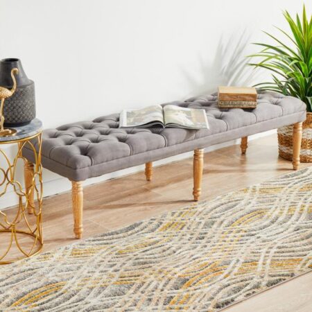 Rug Culture Flurry Modern Charcoal Runner Rug