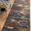 DRM-851-MIDN-RU Modern Blue Rug - The Flooring Guys