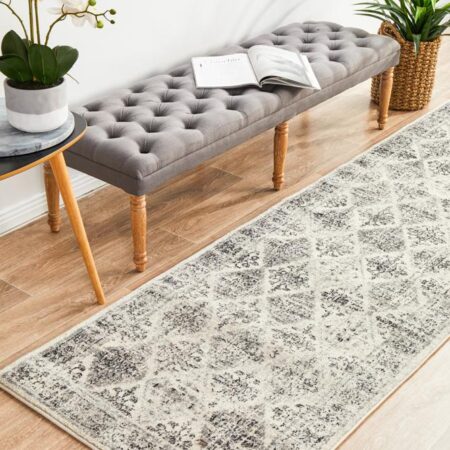 Rug Culture Century 999 Grey Runner Rug