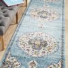 BLN-202-BLUE-RU Modern Blue Rug - The Flooring Guys