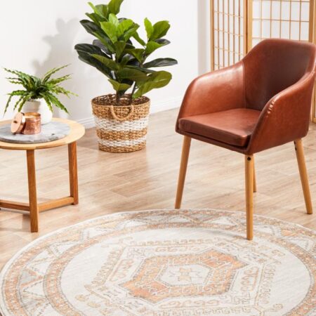 Rug Culture Mayfair Caitlen Natural Round Rug