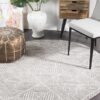 OAS-457-SIL-RO Modern Silver Rug - The Flooring Guys