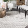 OAS-454-SIL-RO Modern Silver Rug - The Flooring Guys