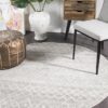 OAS-453-GRY-RO Modern Grey Rug - The Flooring Guys