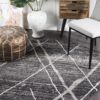 OAS-452-CHAR-RO Modern Charcoal Rug - The Flooring Guys