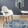 MUS-869-NAVY-RO Modern Navy Rug - The Flooring Guys