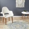MUS-867-SKY-RO Modern Navy Rug - The Flooring Guys
