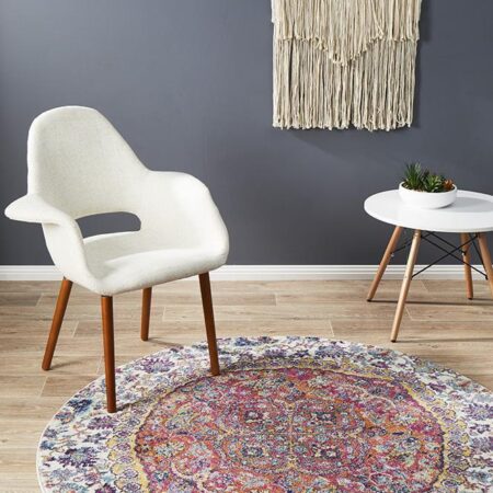 MUS-867-RUST-RO Modern Rust Rug - The Flooring Guys