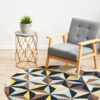 MTX-900-BLU-RO Modern Blue Rug - The Flooring Guys
