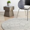 MIR-358-SIL-RO Modern Silver Rug - The Flooring Guys