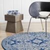 MIR-358-NAV-RO Modern Navy Rug - The Flooring Guys