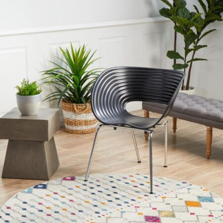 Rug Culture Peggy Tribal Morrocan Style Multi Round Rug