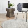 MIR-354-SIL-RO Modern Silver Rug - The Flooring Guys