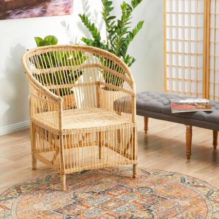 Rug Culture Legacy 850 Salmon Round Rug