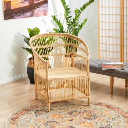 Rug Culture Legacy 850 Rust Round Rug