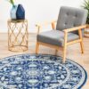 EVO-261-NAVY-RO Modern Navy Rug - The Flooring Guys
