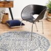EVO-258-WHI-RO Modern White Rug - The Flooring Guys