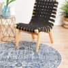 EVO-256-BLUE-RO Modern Blue Rug - The Flooring Guys