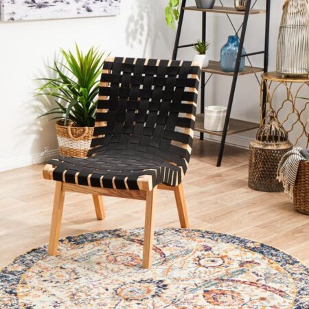 Rug Culture Peacock Ivory Transitional Round Rug