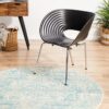 EVO-253-WBLU-RO Modern Blue Rug - The Flooring Guys