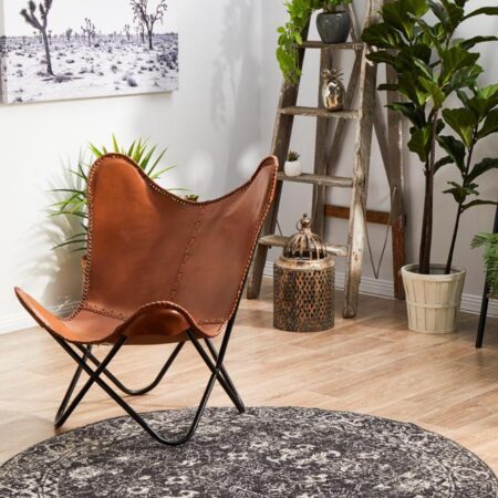 Rug Culture Estella Charcoal Transitional Round Rug
