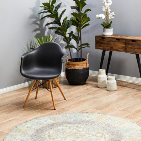 Rug Culture Century 944 Grey Round Rug