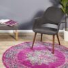BLN-211-FUS-RO Modern Fuchsia Rug - The Flooring Guys