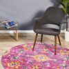 BLN-210-FUS-RO Modern Fuchsia Rug - The Flooring Guys