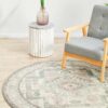 AVE-704-SIL-RU Modern Charcoal Rug - The Flooring Guys