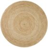 Rug Culture Jute Natural Round Rug