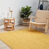 Modern Yellow Rug - The Flooring Guys